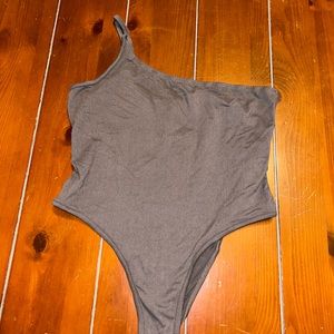 own shoulder body suit super cute and comfy